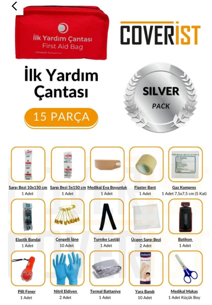 Acil Durum Çantası,Deprem Çantası,Afet Çantası